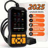 V520 Professional OBD2 Diagnostic Scanner Tool USB Powered Engine Fault Detector Code Reader Battery Tester IM Ready Supports 10 Languages Suitable for All OBD II Protocol Cars Since 1996 No Battery Required