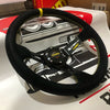 350mm Mod 08 Deep Dish Racing Leather Steering Wheel
