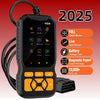 2025 Advanced OBD2 Scanner Pro Code Reader Live Data Battery Check
