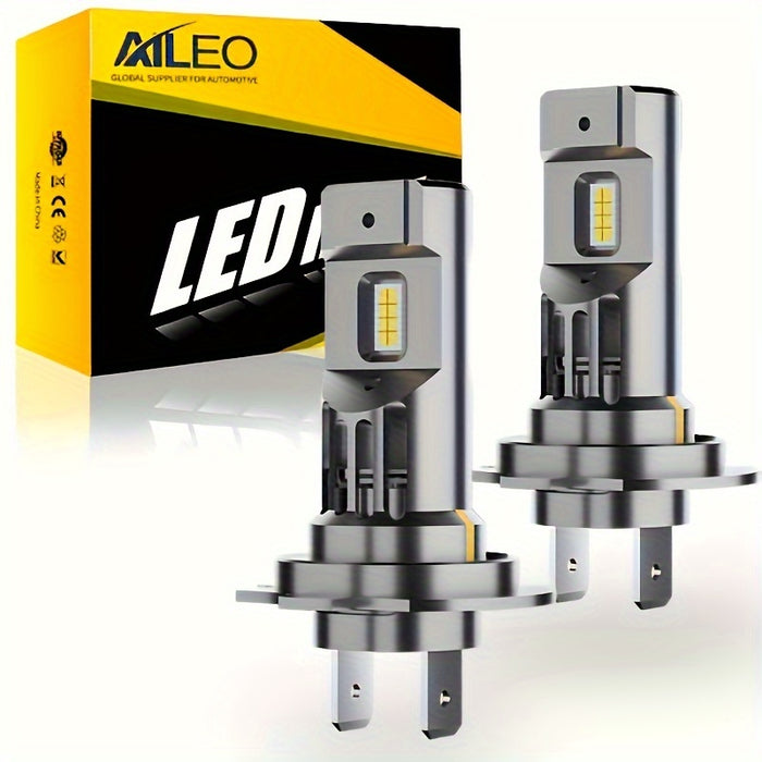 AILEO 30000LM H7 LED UltraBright Powerful Headlight Bulbs