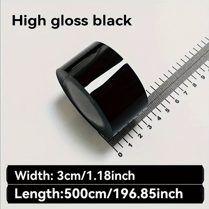 Glossy Black Waterproof ScratchResistant Car Door Edge Guard