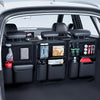 A Car Storage Bag Suitable for All Models Made of HighQuality Faux Leather Featuring 4 Storage Compartments Stylish Black Design a Perfect Gift for Car Enthusiasts