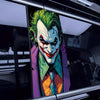 Vibrant Joker Car Window Decal  HighAdhesion Vinyl