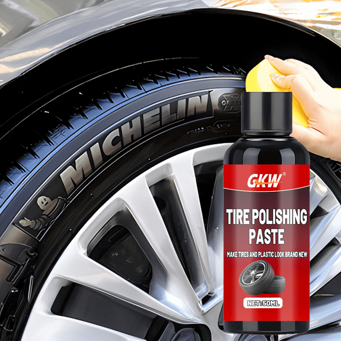 LongLasting Liquid Tire Wax for Cars  Gloss Enhancer Blackening  AntiAging Protection