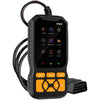 2025 advanced OBDIIEOBD car diagnostic scanner complete OBD2 function enhanced engine fault code reader and reset fast OBD2 code reader with realtime data stream 35901 DTC library with battery voltage check