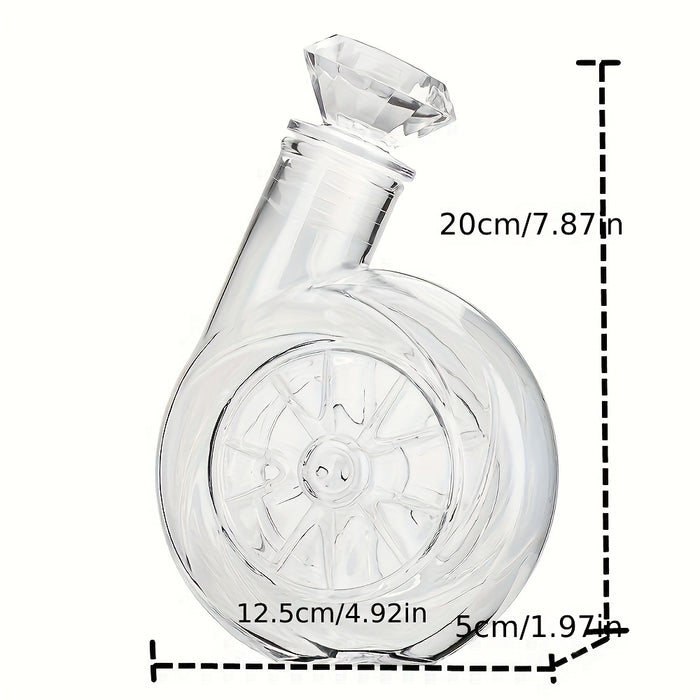 Retro Transparent Wine Decanter HighQuality Borosilicate Glass