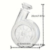 Retro Transparent Wine Decanter HighQuality Borosilicate Glass