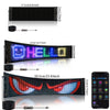 AI Voice Control LED Display Smart APP Control Digital Signage Car Car Signage Can Be Used for Store Signage Text Pattern Rolling Glass Flexible Display DemonS Eye Flexible Display Programmable LED Display