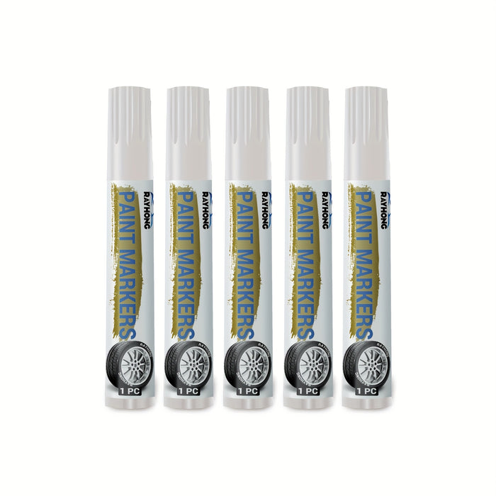 White Car Tire Markers Waterproof Graffiti Art
