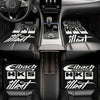 4pcs Eibach HKS Pattern Car Floor Mats  JDM Style NonSlip Polyester Easy to Clean Fit for Sedans Trucks SUVs  Perfect Gift Vehicle Interior Upgrade Sleek Design Durable Protection