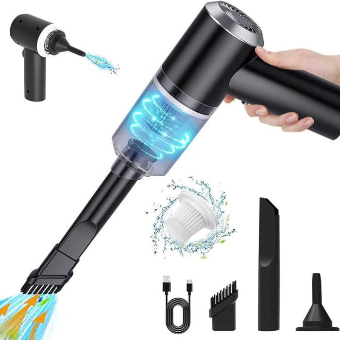 Powerful Portable Cordless WetDry Mini Vacuum Cleaner