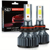 Super Bright COB LED Car Lamps  Mini Size 20000LM
