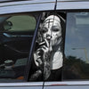 2pcs Anime Nun Car Stickers Vinyl ScratchResistant Waterproof Decals Matte Finish Suitable for GlassMetalPlastic Surfaces Easy to Apply and Remove Perfect for Car Decoration and Exterior Accessories