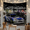 Need for Speed Most Wanted Car Show Tribute Tapestry