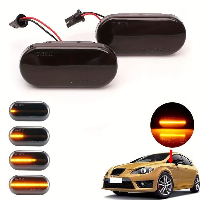 Sequential LED Side Markers for VW Golf Passat