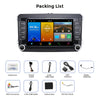 2G32G Android14 GPS 7Inch Car Radio  Touch Screen Wireless CarPlay Android Auto WiFi SWC FM RDS ASP Navigation System for VW Golf for Seat for Atenza for Kuga for Lambrofte Without Battery