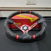ULTRA 350mm Red Stripe Racing Steering Wheel MXO Drift
