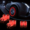 A Premium TenPiece Collection Featuring a Red Skull Design for Valve Covers Embodying a Trendy Style This Popular Night Light Valve Cover Is Suitable for Universal Automotive Valve Ports