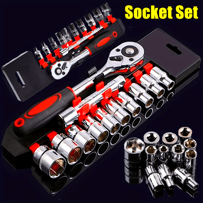 14 New Upgrade Wrench Socket Set Hardware Car Boat Motorcycle Bicycle Repairing Tool