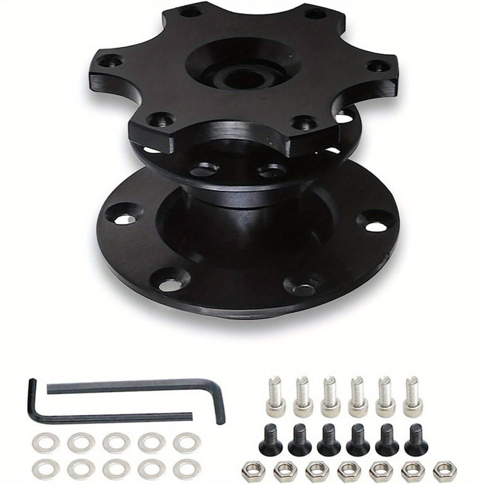 Universal 6Hole Aluminum Steering Wheel Hub Adapter