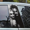 2pcs Religious Joker Couple Theme Vinyl Car Stickers  SunResistant ScratchProof Decals SelfAdhesive SemiMatte Finish for BPillar  Door Front Placement Durable Automotive Decoration Sunresistant Decal Car Stickers Decals